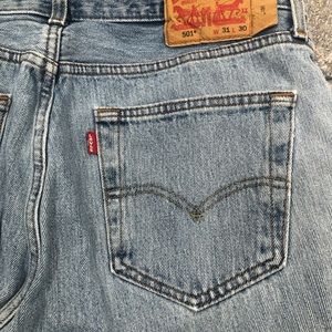 Levi’s 501 Men’s jeans used W-31 L -30